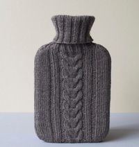 hot water bottle cover.